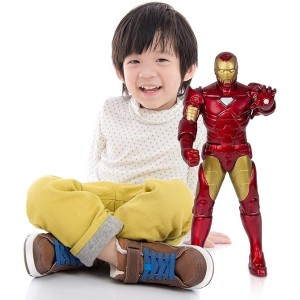 BONECO GIGANTE HOMEM DE FERRO COMICS MIMO TOYS